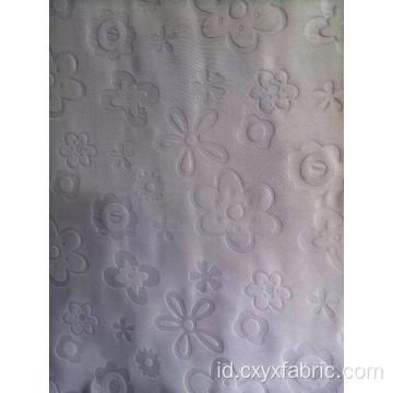 100% polyester kain microfiber dalam emboss